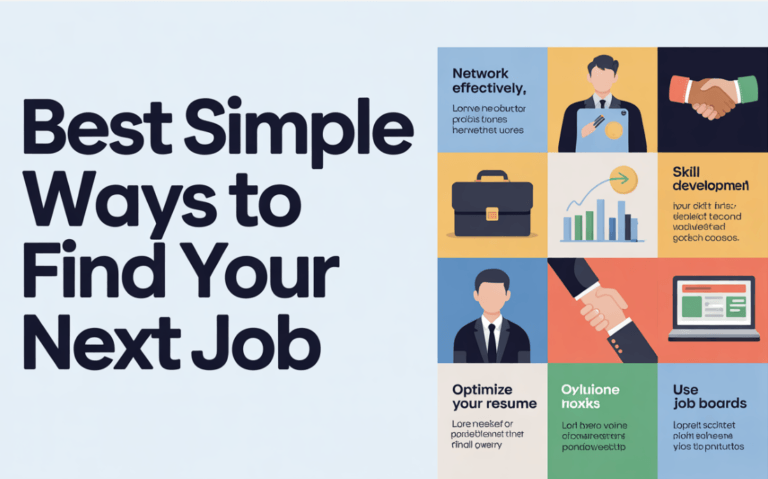 Best Simple Ways To Find Your Next Job
