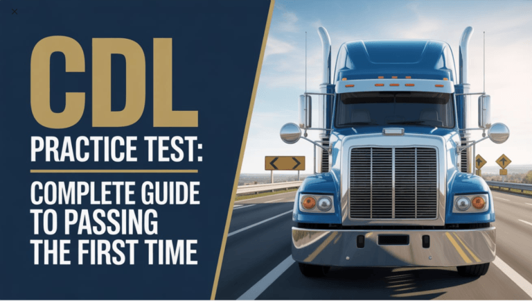CDL Practice Test: Complete Guide to Passing test the First Time