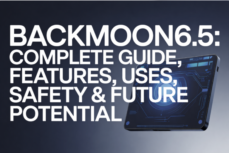 Backmoon6.5: Complete Guide, Features, Uses, Safety & Future Potential